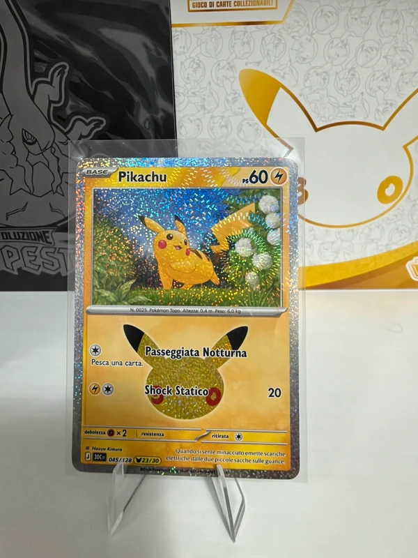 Pikachu Pokemon 30 anniversario 23/30