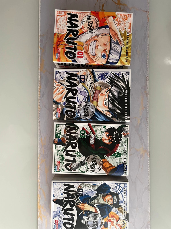 Manga Naruto 1-4 Teil