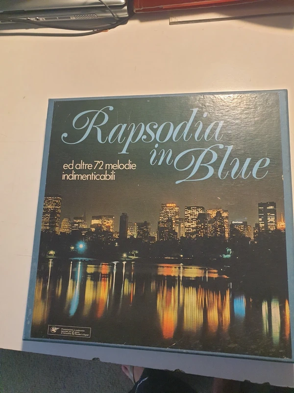 Vinile 33 giri Rapsodia in blue cofanetto