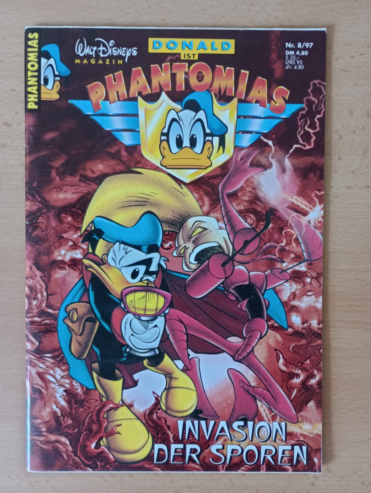 Paperino è Fantasma n.8/97 - Avventura nel futuro (Walt Disney) TOP Z.