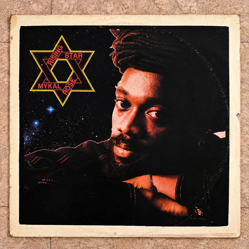 Mykal Rose – Rising Star – RF LP 003 – Jet Star – Roots Reggae LP 33T