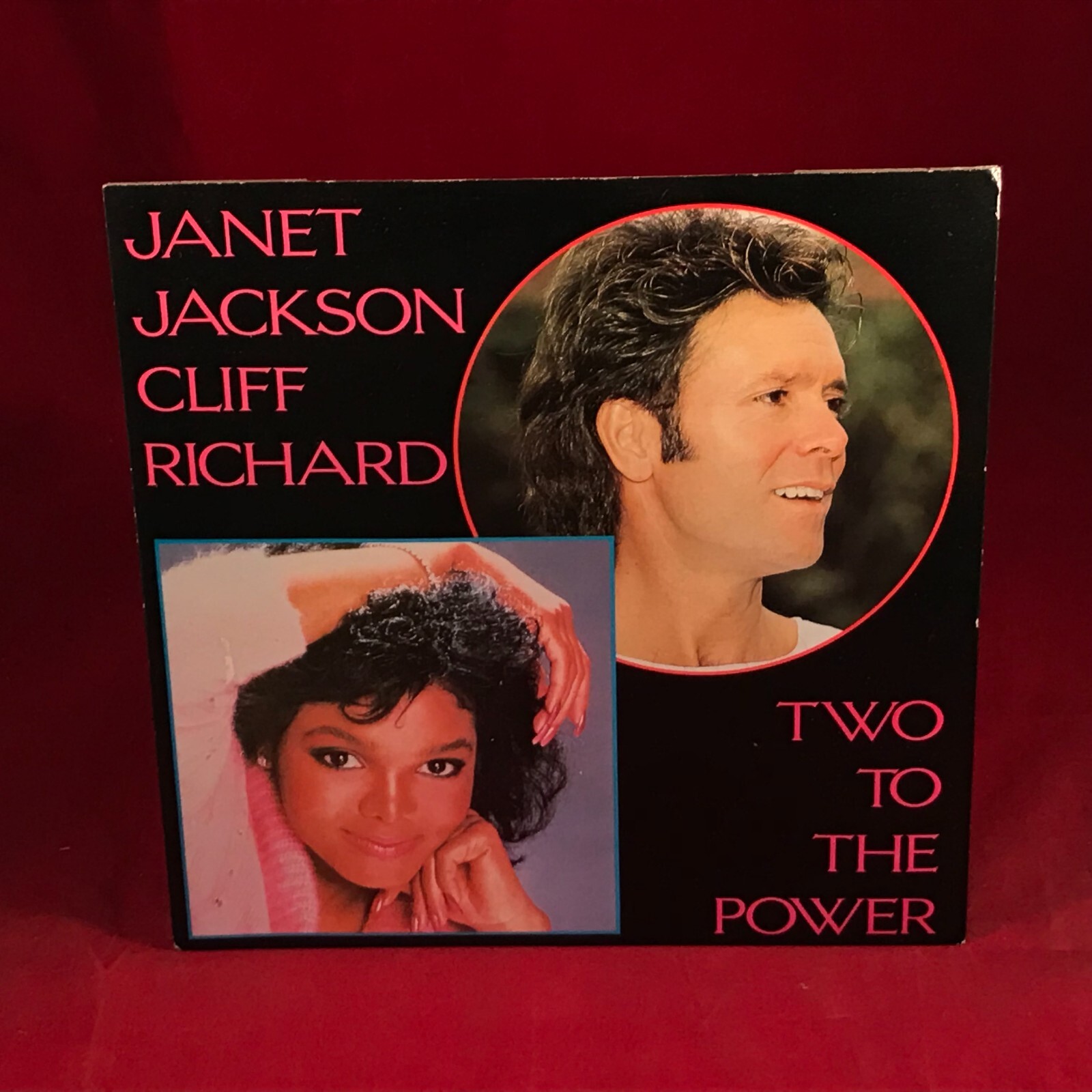 JANET JACKSON & CLIFF RICHARD Two To The Power 1981  UK 7" vinyl single 45