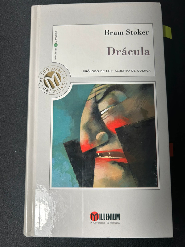 Libro: Drácula de Bram Stoker Tapa dura