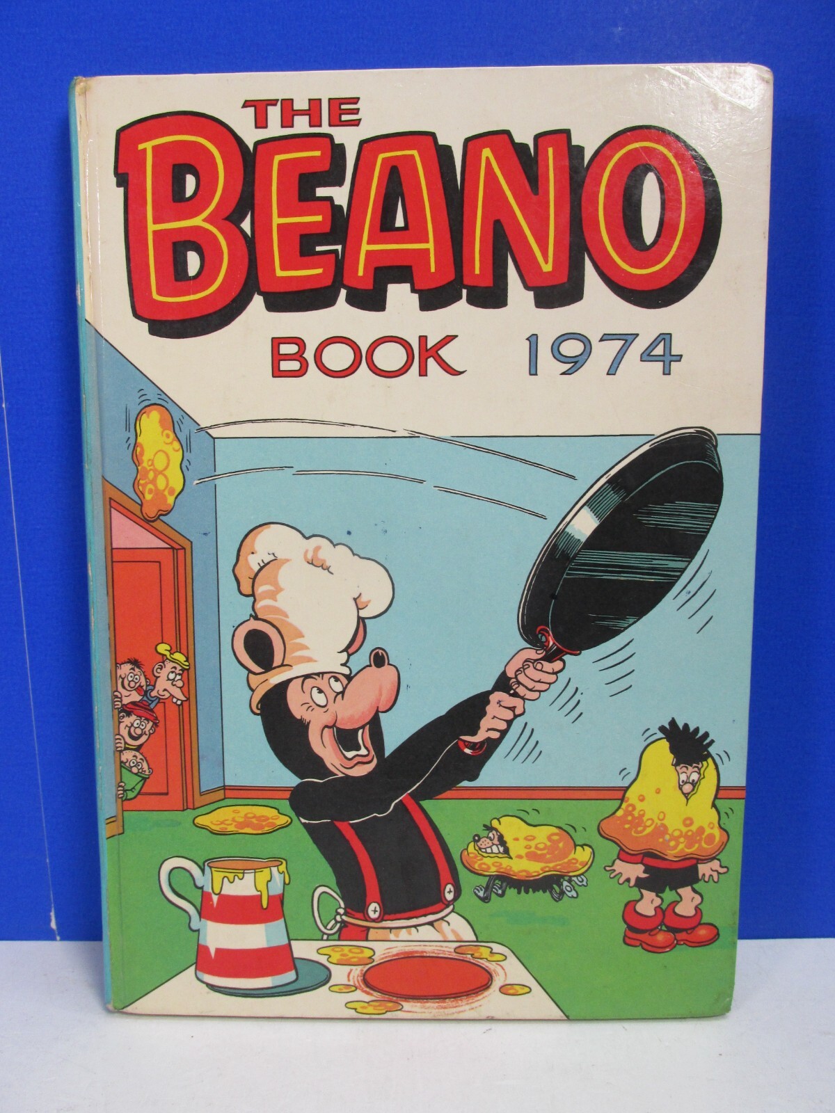original VINTAGE BEANO ANNUAL BOOK 1974 comic GOOD CONDITION unclipped
