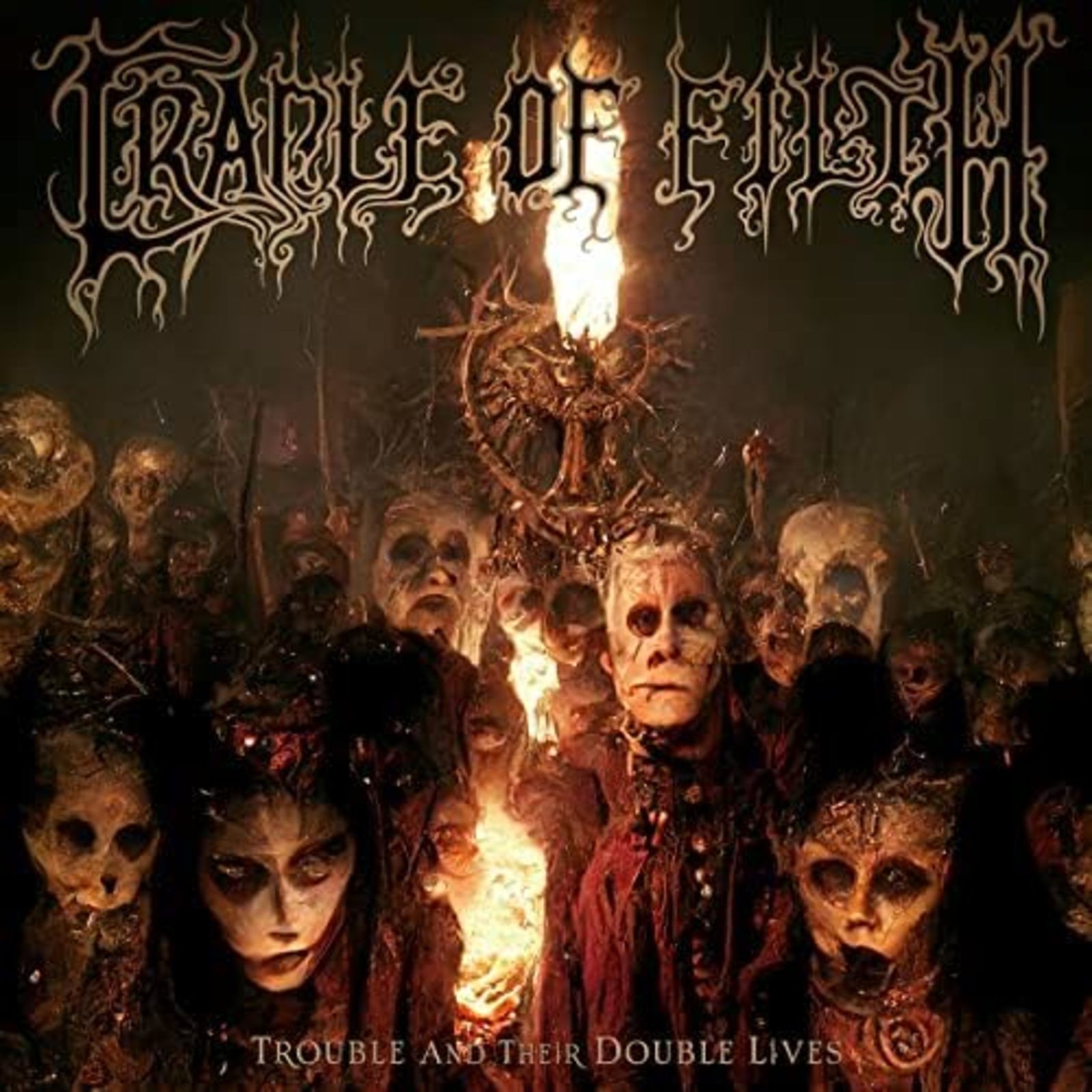 CRADLE OF FILTH TROUBLE AND THEIR DOUBLE LIVES CD w/Tracking# New from Japan