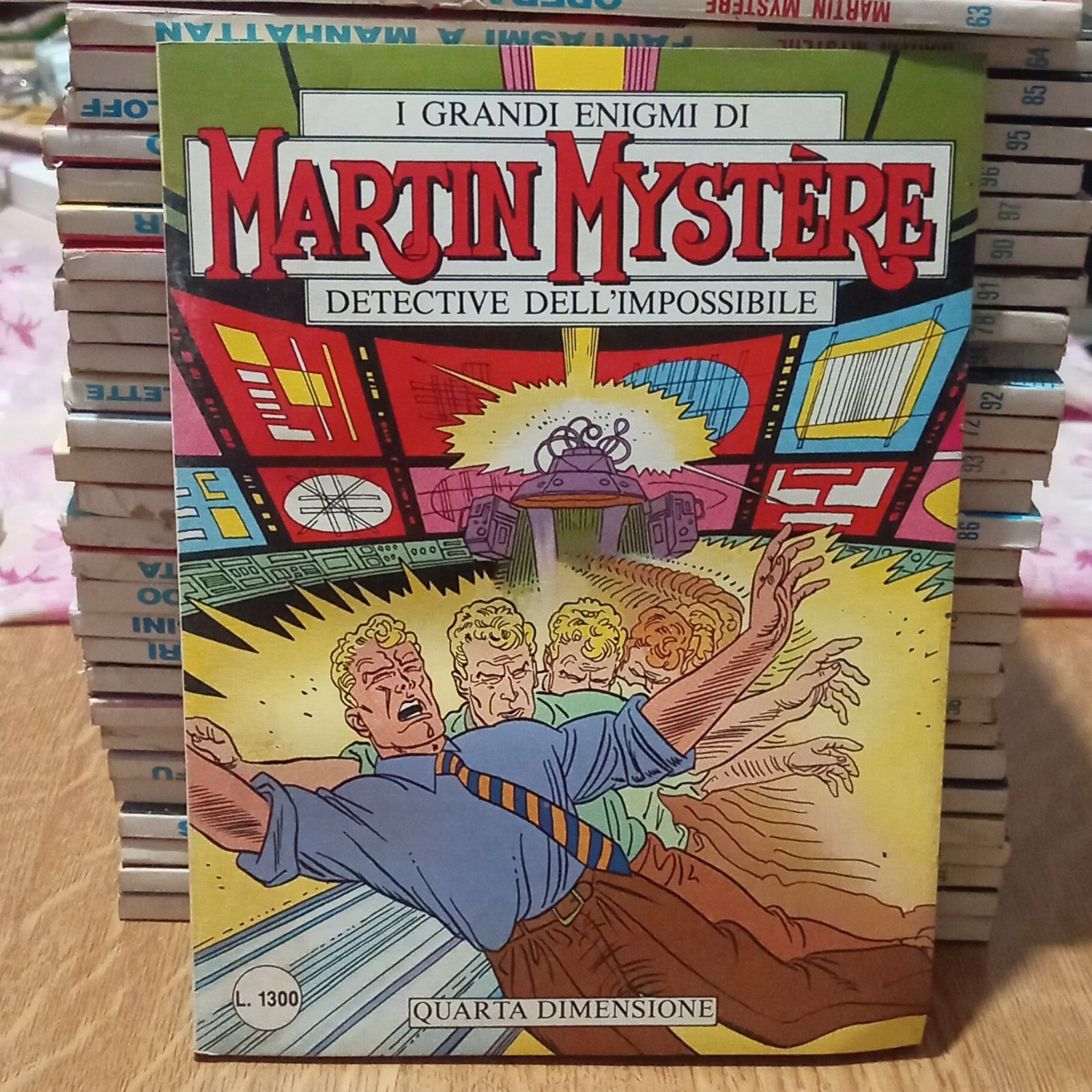 DAIM PRESS Martin Mystère I Grandi Enigmi n. 62 Quarta dimensione 1987