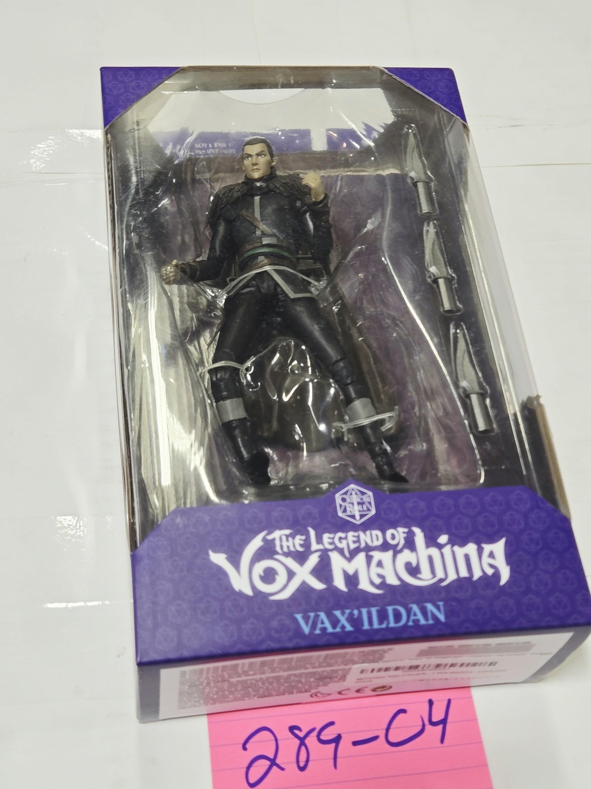 Legend Of Vox Machina Vax'ildan Action Figure McFarlane Giocattolo Nero Nuovo Amazon