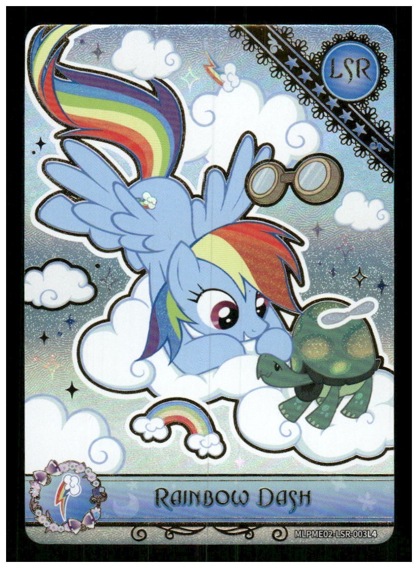 Scheda KAYOU My Little Pony Rainbow Dash (LSR) 2025 MLPME02-LSR-003L4