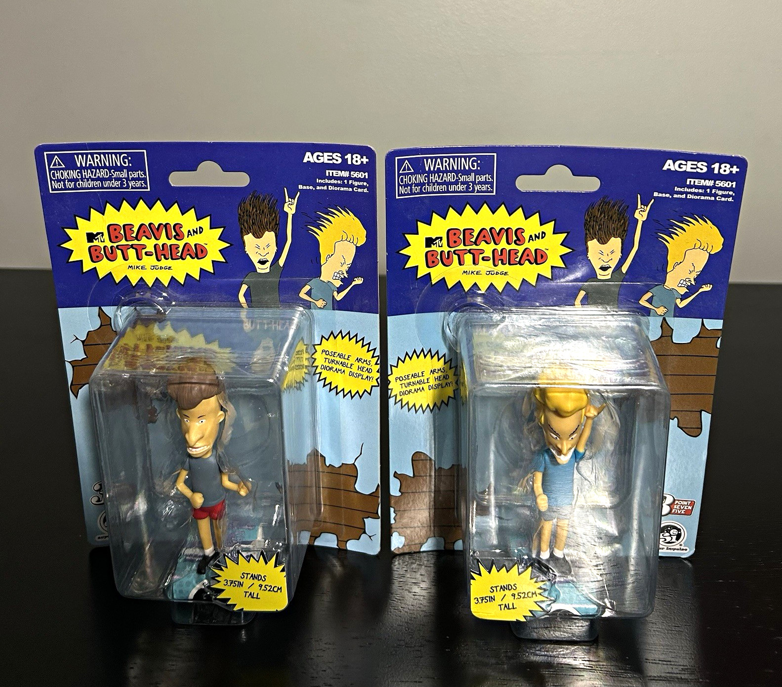 Action figure Super Impulse Beavis e Butt-Head 3,75 in posabile 2023