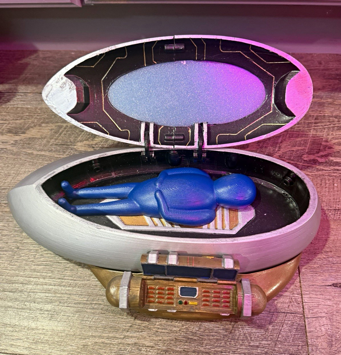 Beast wars stasis pod Optimus primal stampato in 3d