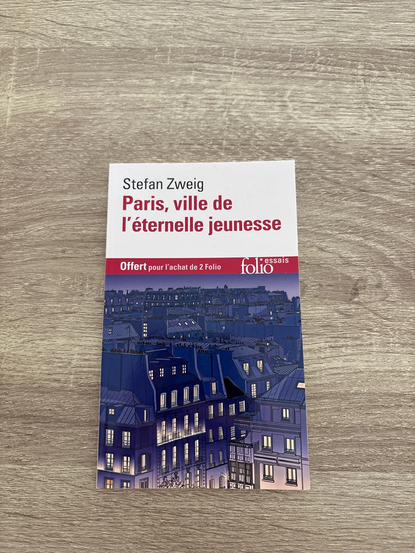 Paris, ville de l’éternelle jeunesse Stefan Zweig