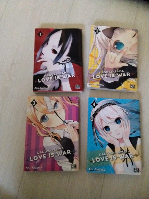 Love is war tome 1 à 4