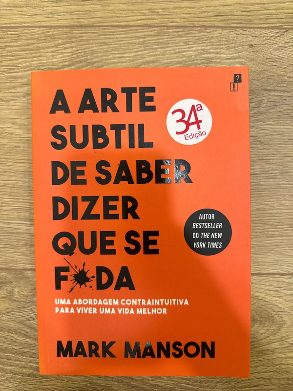 Livro A Arte subtil de saber dizer que se f*da