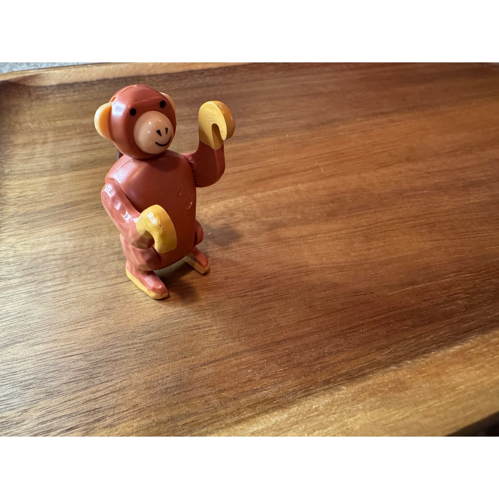 Vintage Fisher Price Little People Circus Train Monkey Figure