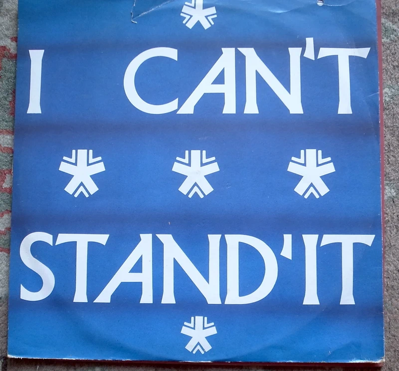 Naghib - i Can Stand it 12" vinyl italo-disco house 1990