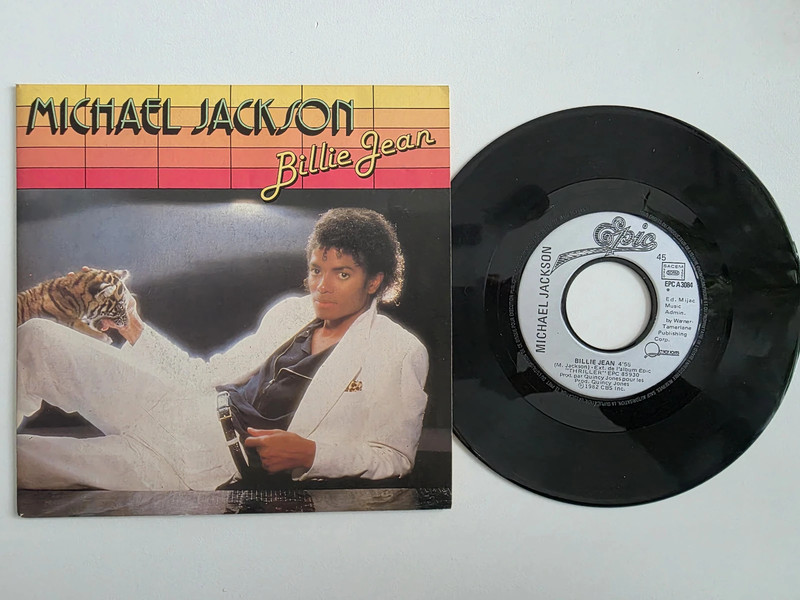 Vinyle 45T Michael Jackson - Billie Jean / It's The Falling In Love