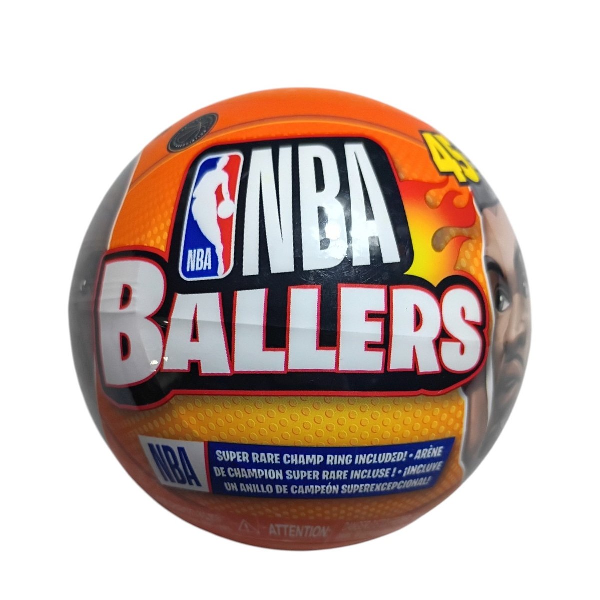 Zuru Nba Ballers Mystery Toy Figure Ball 45 da collezionare 4+ anni arancione