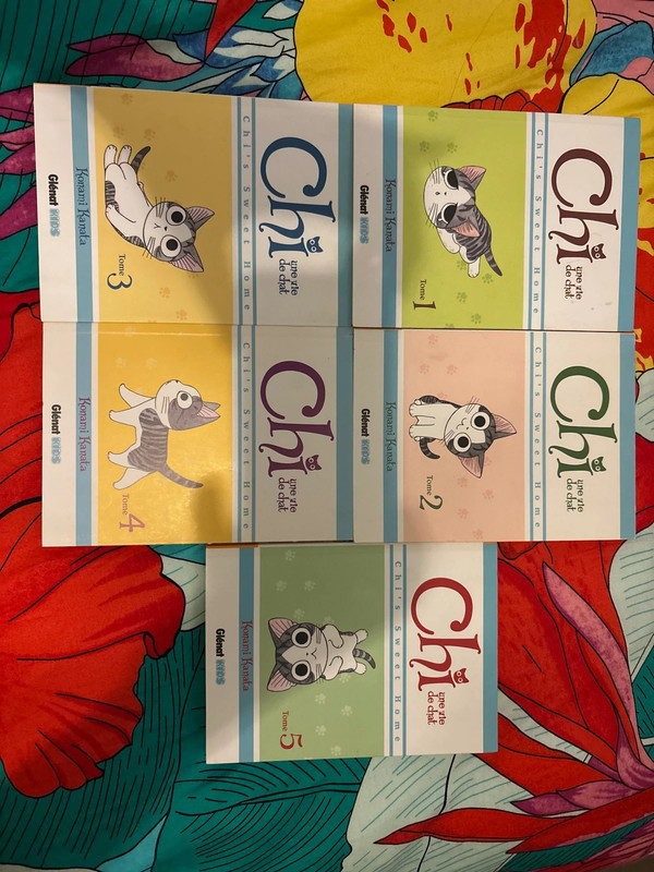 Chi une vie de Chat volumes 1 à 5