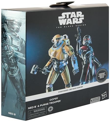 Star Wars Black Series NED-B Purge Trooper Set Età 13+ Oggetto da Collezione R810