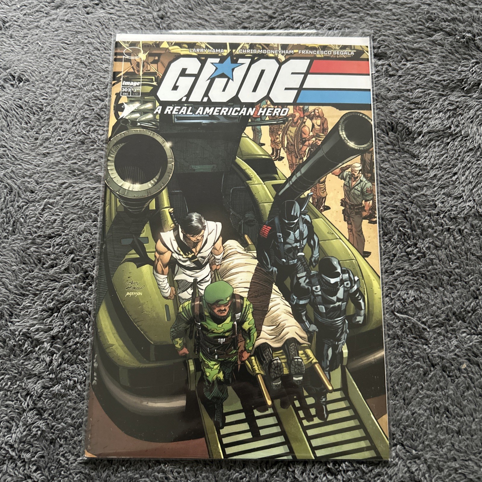 G.I. Joe A Real American Hero #302 Cover A Kubert & Anderson
