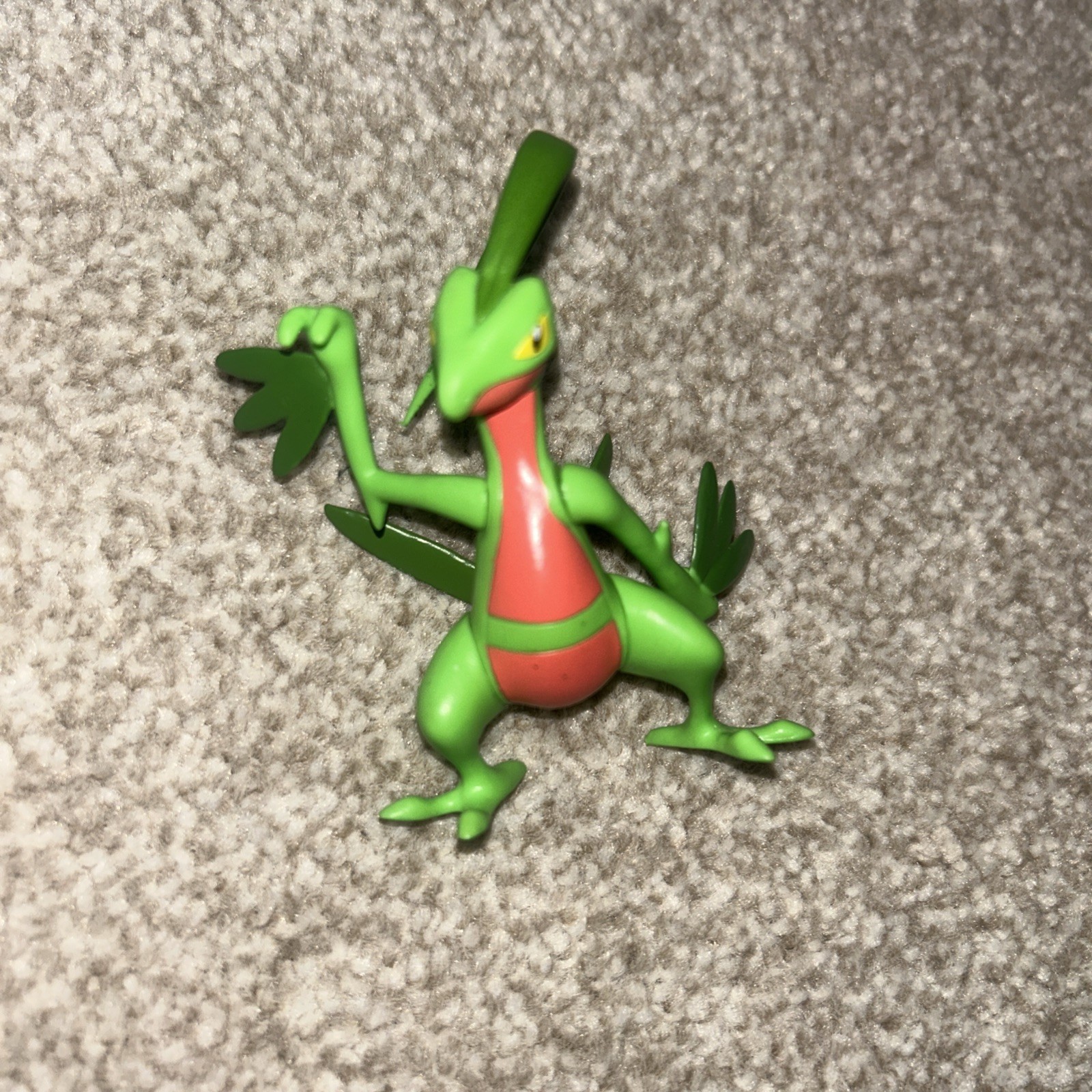 Figurina giocattolo originale Grovyle articolata Pokemon TOMY Nintendo 2016