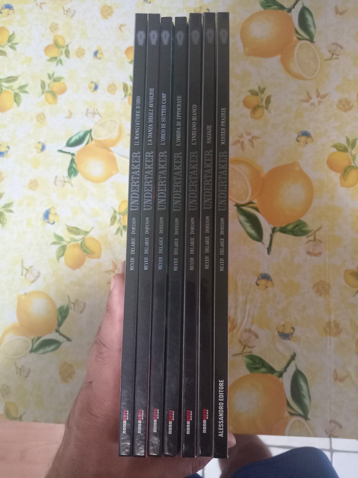 UNDERTAKER 1/7 CPL ALESSANDRO EDITORE - COMPLETA LA COLLEZIONE