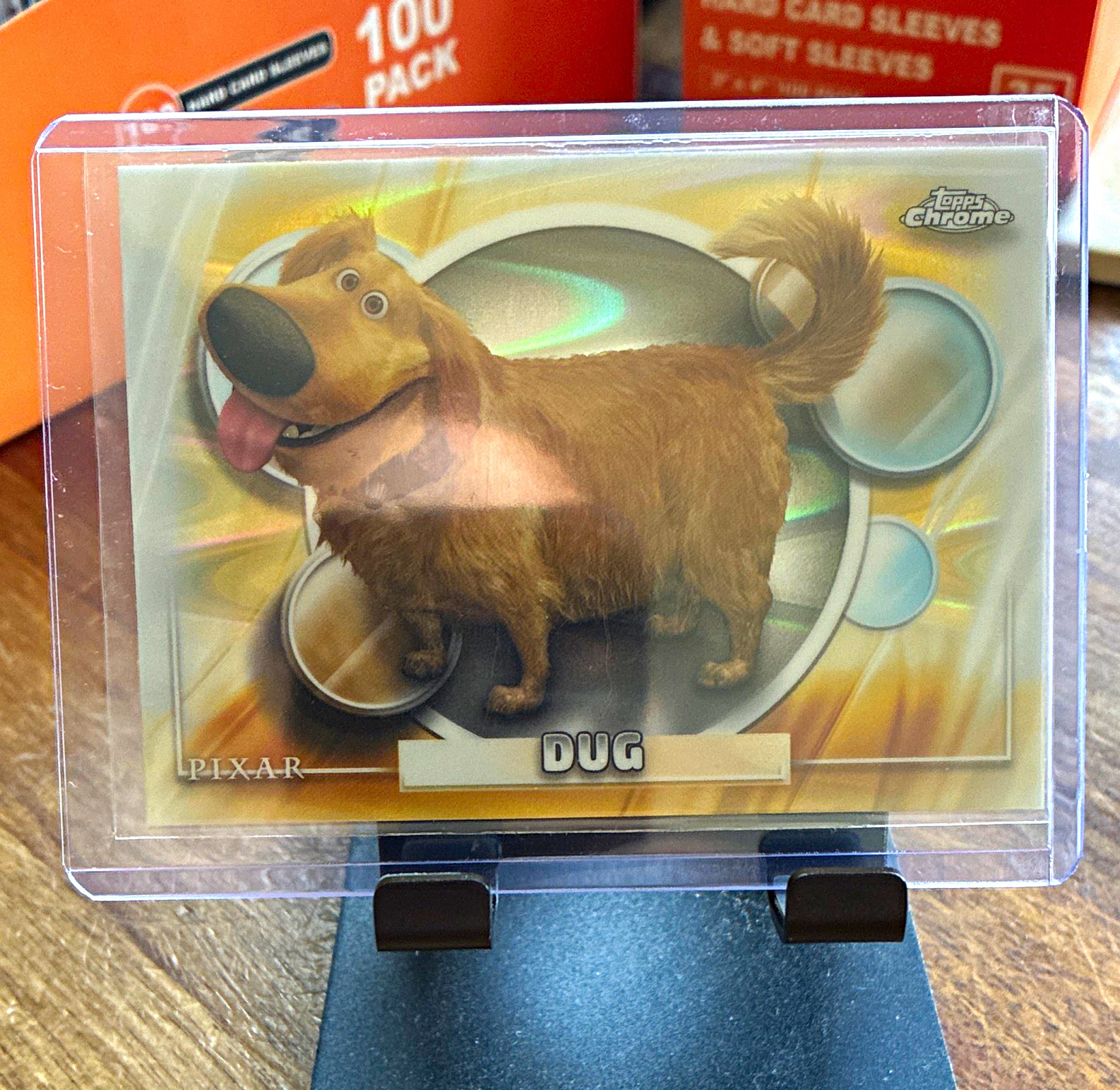 Topps 2026 Topps Chrome Pixar Up Dug Insert #136 Non-Sport Trading Card