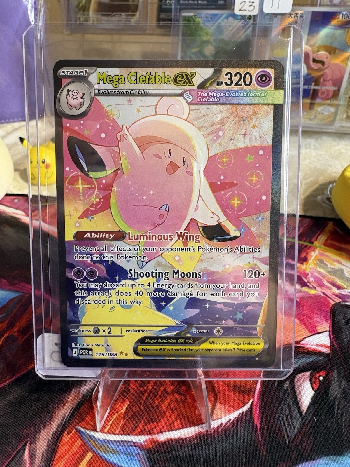 Mega Clefable ex 119/088 Me03: Holo ordine perfetto