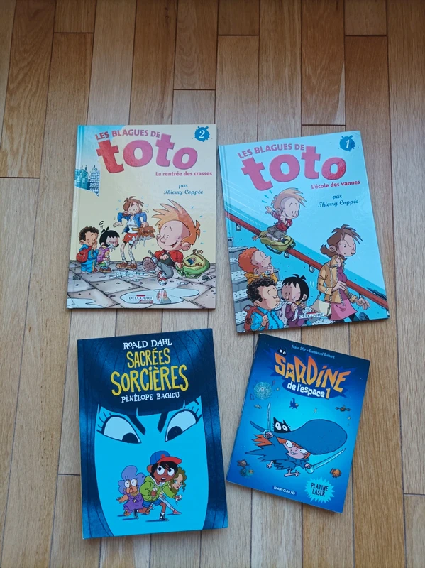 Lot de 4 livres
