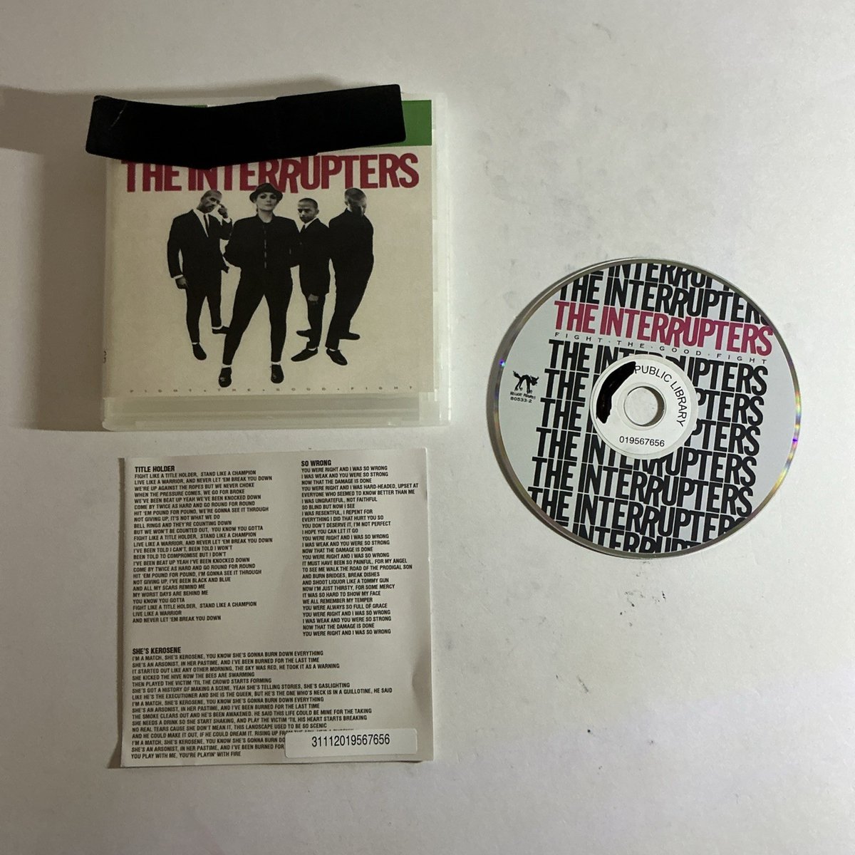 The Interrupters 'Fight the Good Fight' Epitaph [CD]
