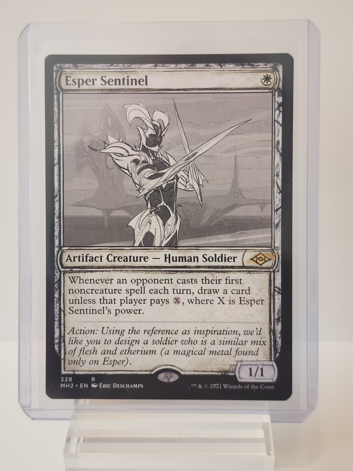 MTG Modern Horizons 2 Esper Sentinel 328 vetrina quasi nuovo-MT