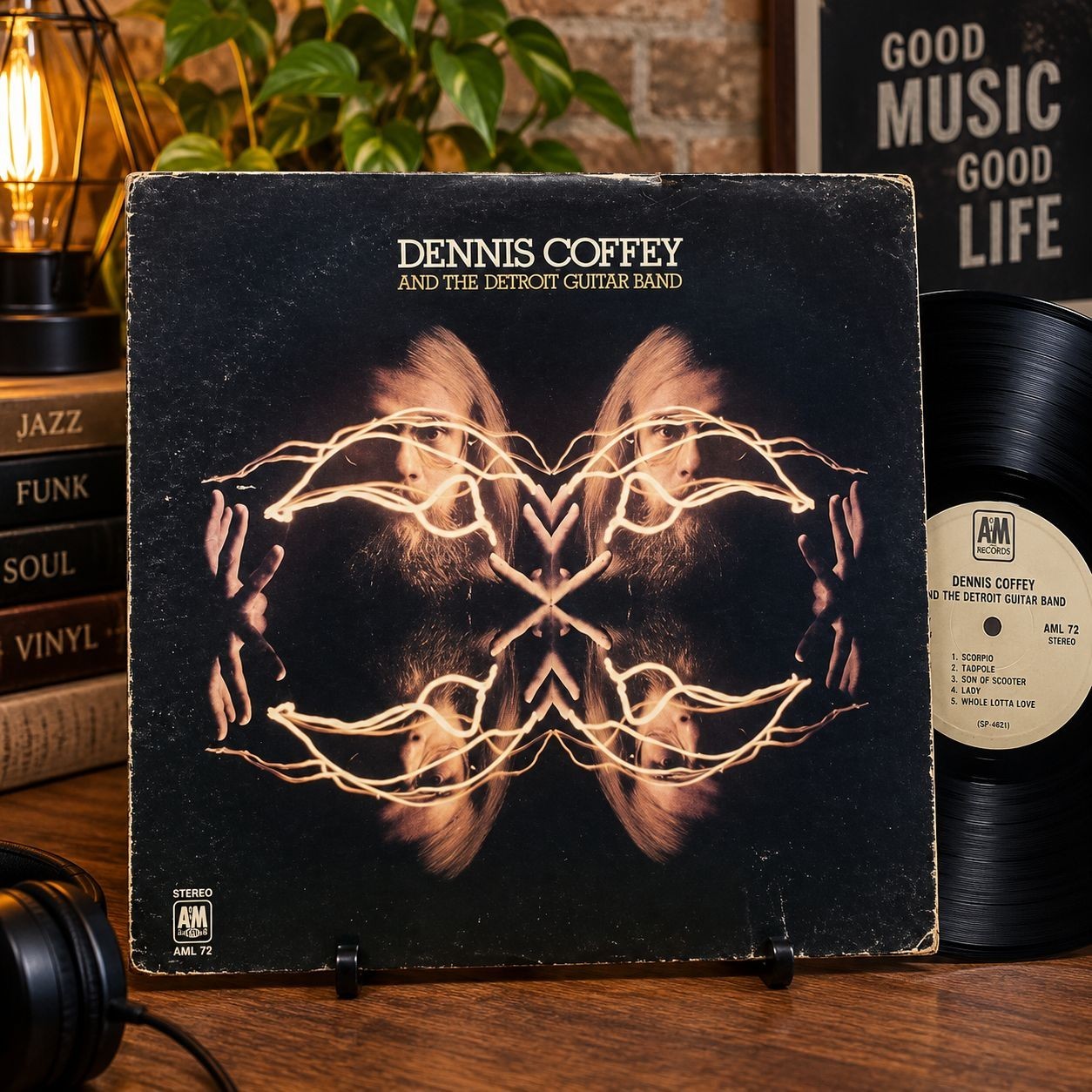Dennis Coffey & The Detroit Guitar Band Electric Coffey Vinyl LP Funk Soul Usato
