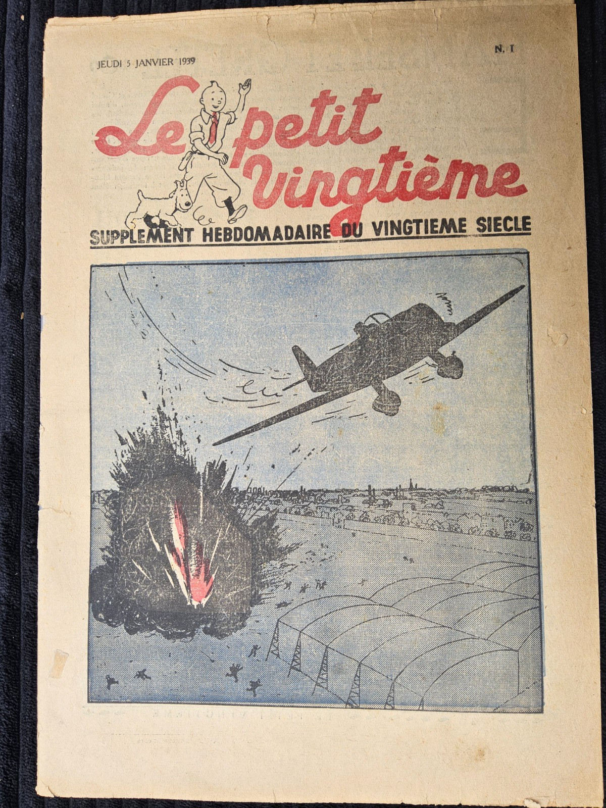 Tintin - Petit Vingtième - Numéro 1 de 1939 - En Syldavie
