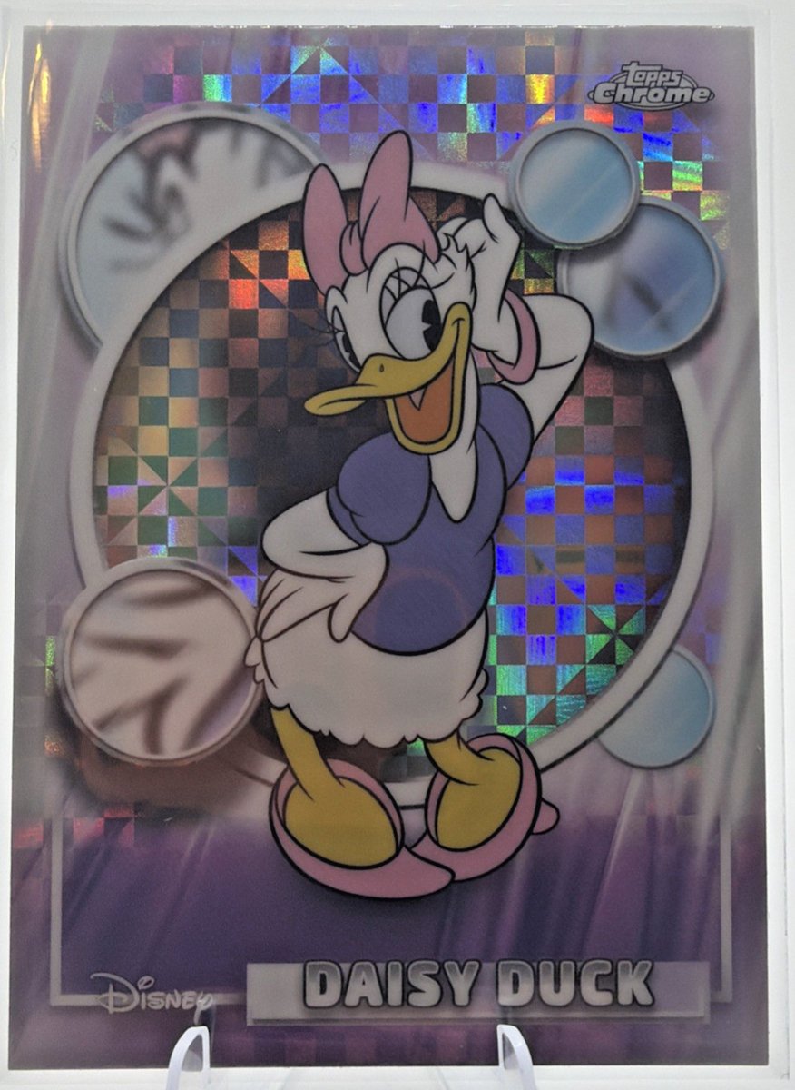 2026 Topps Chrome Disney Daisy Duck X-Fractor #54 GC0335