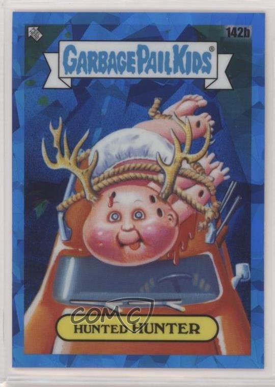 2021 Topps Chrome Sapphire Garbage Pail Kids Hunted Hunter #142b 1w3