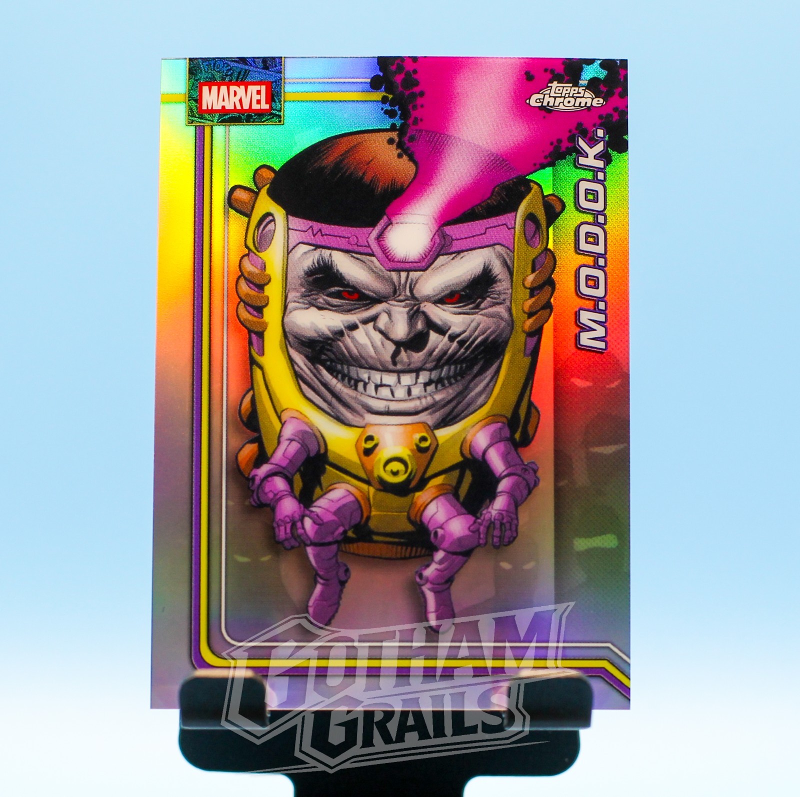 2026 Topps Chrome Marvel M.O.D.O.K. Rifrattore