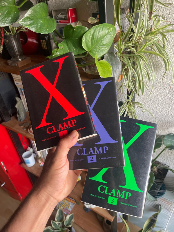 3 mangas X/1999 – CLAMP