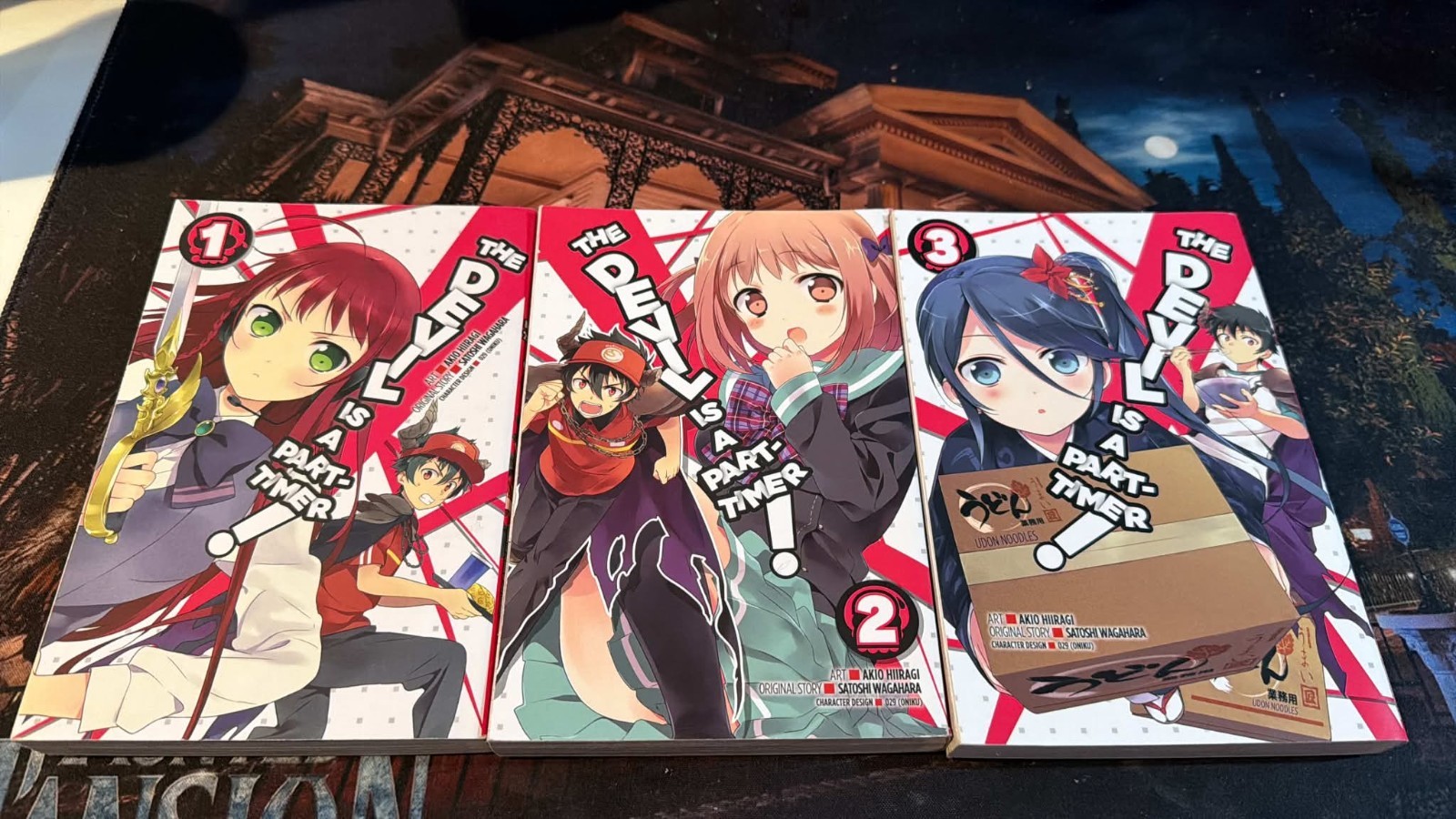 Il diavolo è un part-timer! Manga vol. 1-3 Inglese (Yen Press)