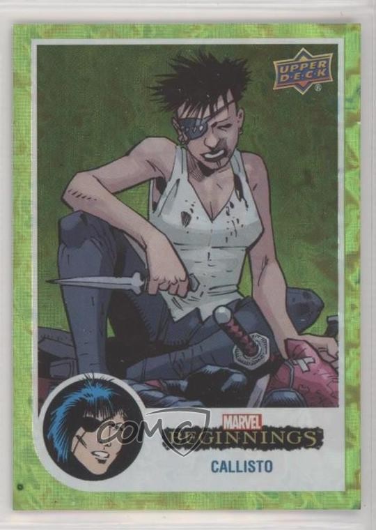Upper Deck 2022 Marvel Beginnings Vol 2 Serie 1 41/61 Callisto #102 13 piedi