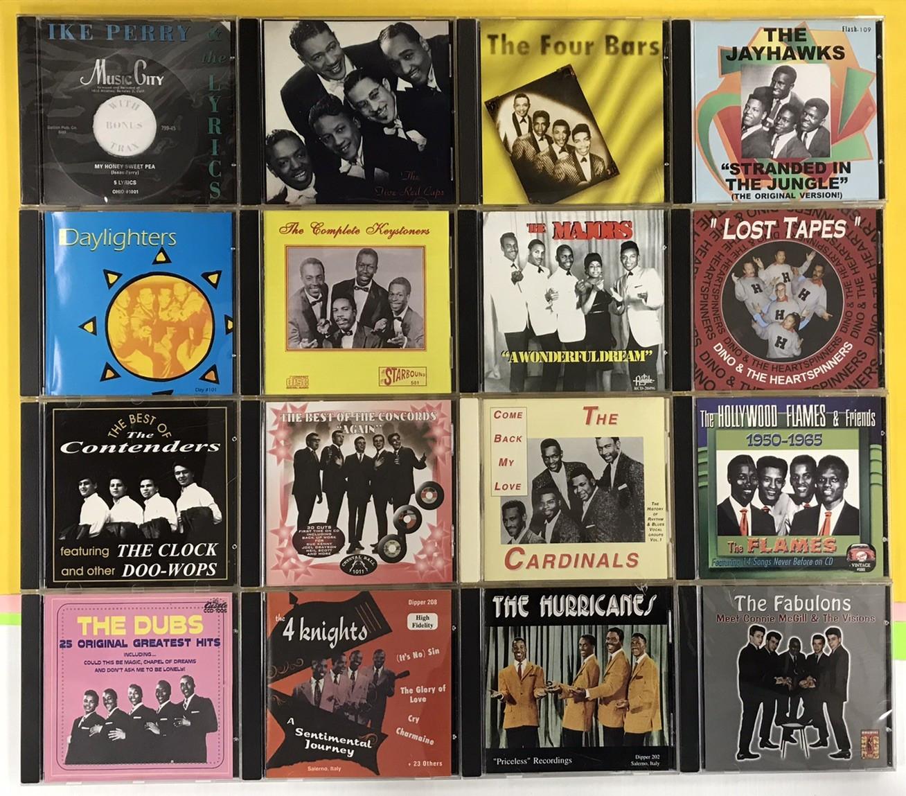 Lotto Di 16 Doo Wop & Oldies CD: Tutti Quasi come Nuovo Read ! L@@K ! #3764