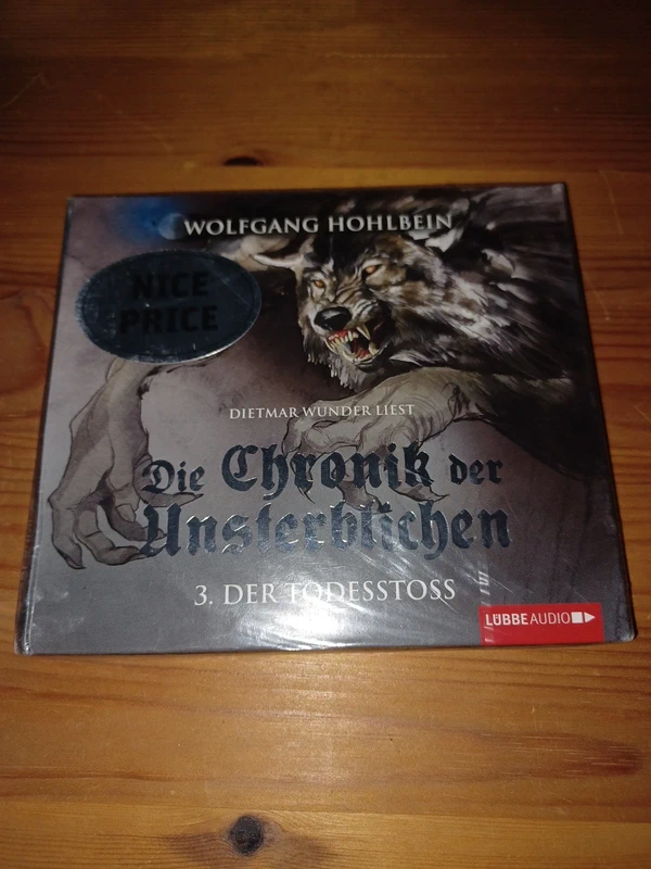 Hörbuch  Die Chronik fer Unsterblichen  4 Cd's  OVP