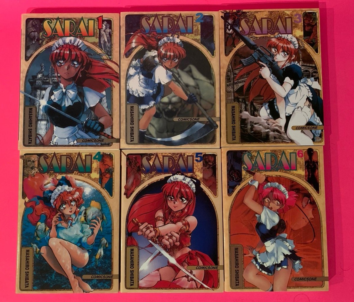 Sarai manga inglese volumi 1-6 di Masahiro Shibata Comics One