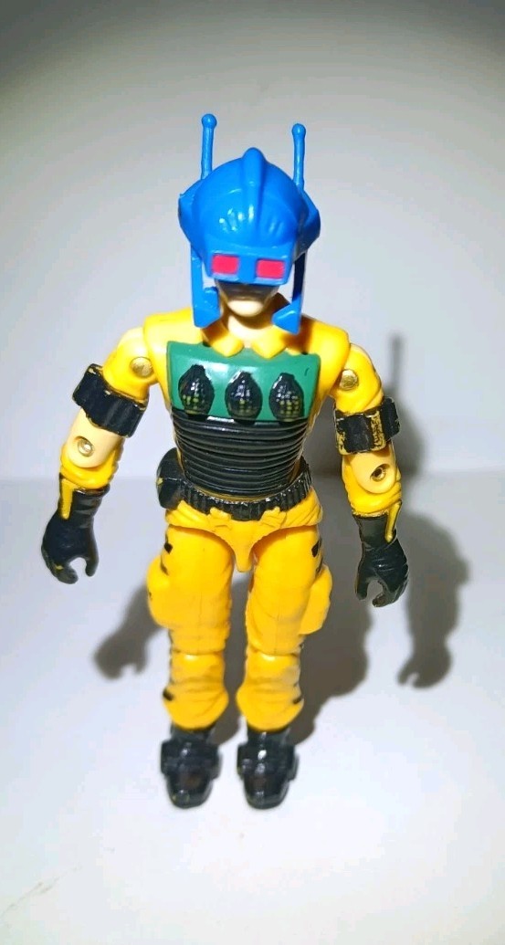 GI Joe 1988 Lightfoot with Helmet and Antennas vintage original READ