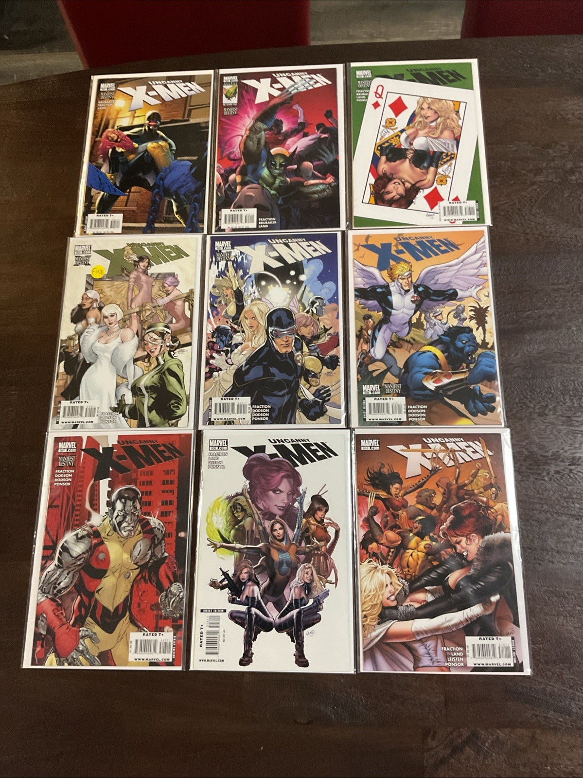 Uncanny X-Men 501 502 503 504 505 506 507 508 510 VF-NM (2008 Marvel) ALTA QUALITÀ