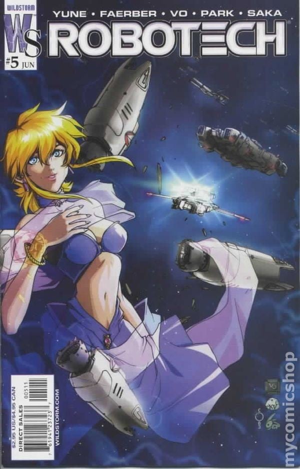 Robotech #5A FN 2003 Immagine Stock