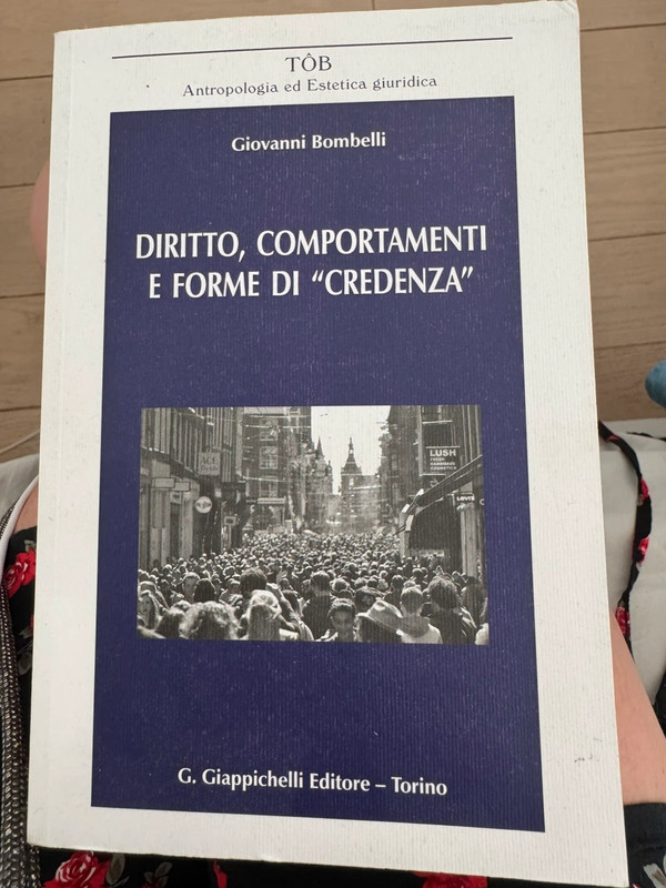 Libro diritto, comportamenti e forme di credenza