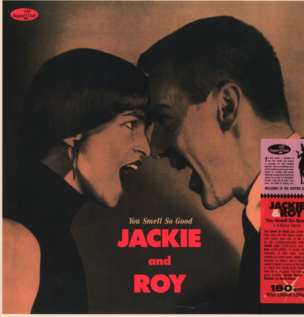 Jackie & Roy You Smell So Good LP vinyl Europe Supper Club 2023 on limited