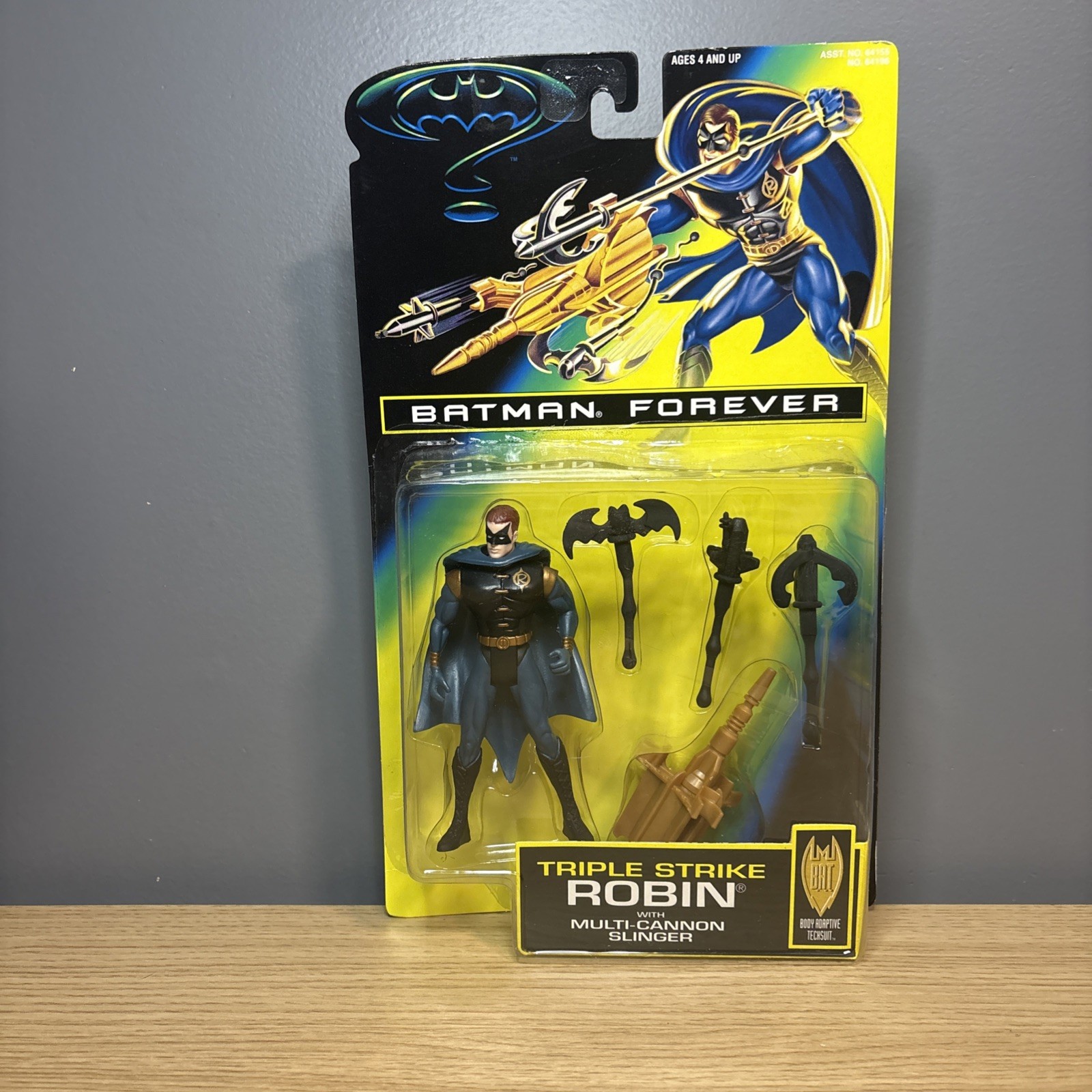 Modellino Kenner TRIPLE STRIKE ROBIN 1995 Batman Forever DC NUOVO SIGILLATO
