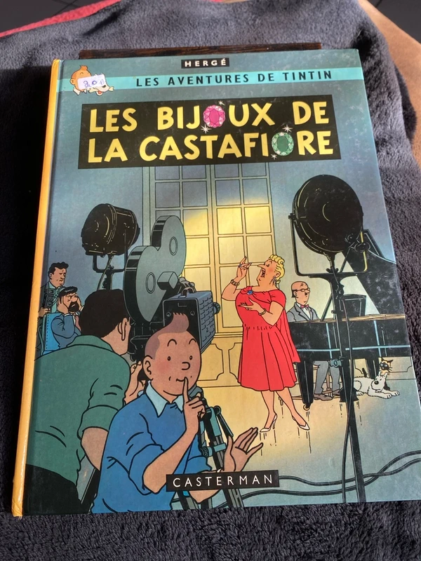 Ancienne bande dessinée tintin les bijoux de la castafiore