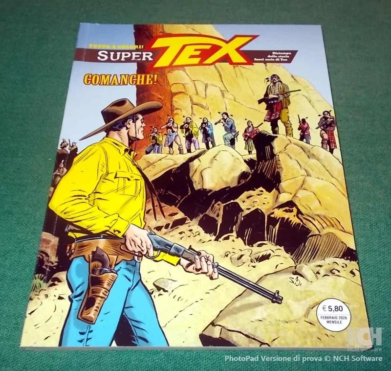 Super Tex n. 52 Ristampa a Colori storie fuori serie edizioni Bonelli del 2026